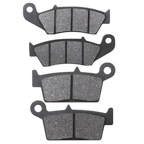 Motorcycle Front and Rear Brake Pads for YAMAHA YZ125 YZ 125 1998 1999 2000 2001 YZ 250 YZ250 1998-2002 ► Photo 1/6