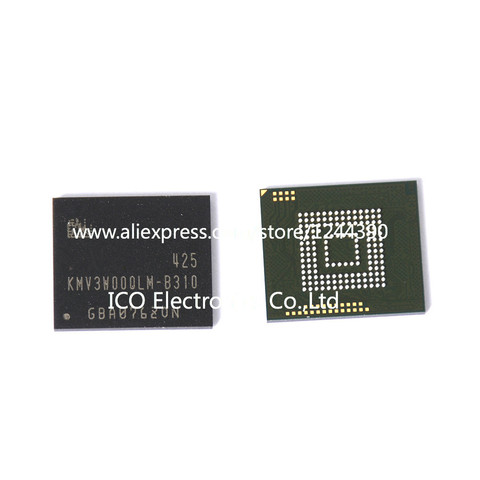 For Samsung Note 2 N7100 eMMC nand flash memory chip IC programmed with firmware KMV3W000LM-B310 ► Photo 1/1