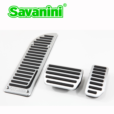 Savanini Aluminum Footrest Gas Brake Pedals Pad kit For Volvo S60 S80L XC60 S60L V60 auto car no drilling cool design styling ► Photo 1/6