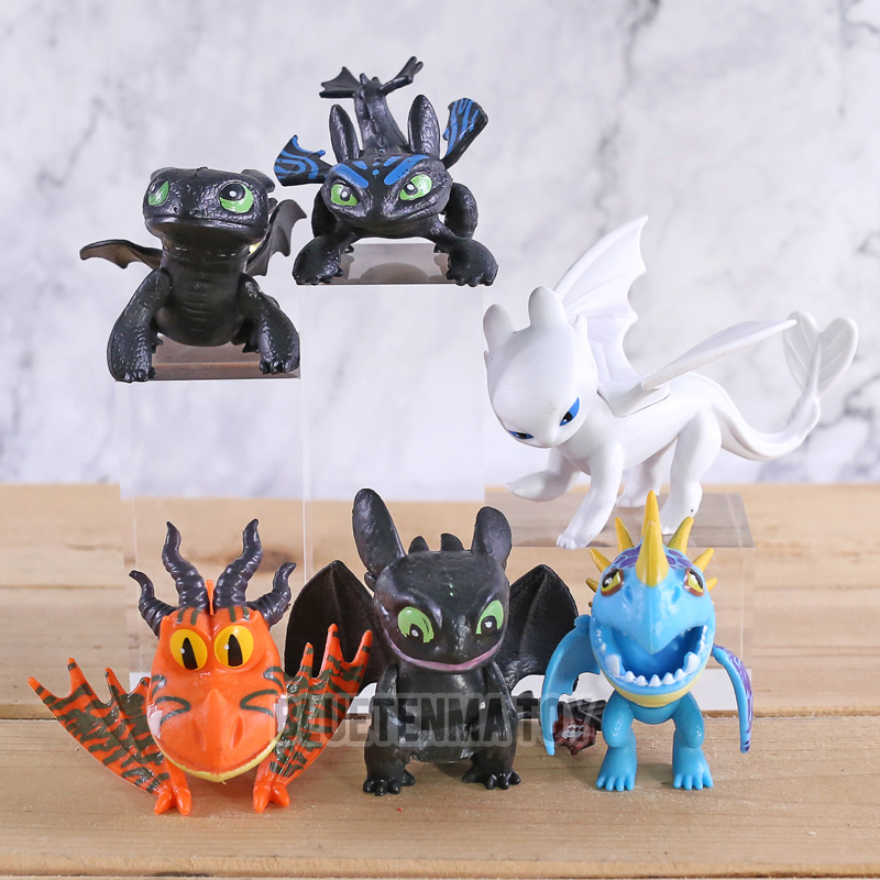 Creative Unisex Toy Action Figures Night Fury Toothless PVC Dragon Action Figure 