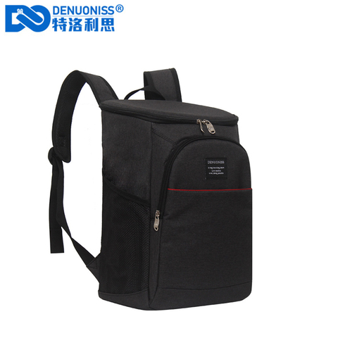 DENUONISS Large Capacity Men Backpack For Picnic Waterproof Food Backpack With Bottle Opener Thermal Backpack ► Photo 1/6