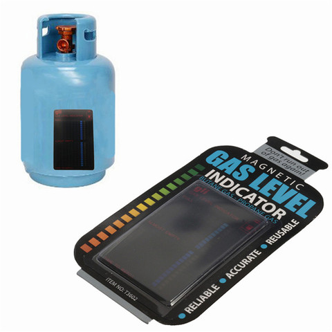 Magnetic Gas Cylinder Tool Gas Tank Level Indicator Propane Butane LPG Fuel Gauge Caravan Bottle Temperature Measuring Stick ► Photo 1/6