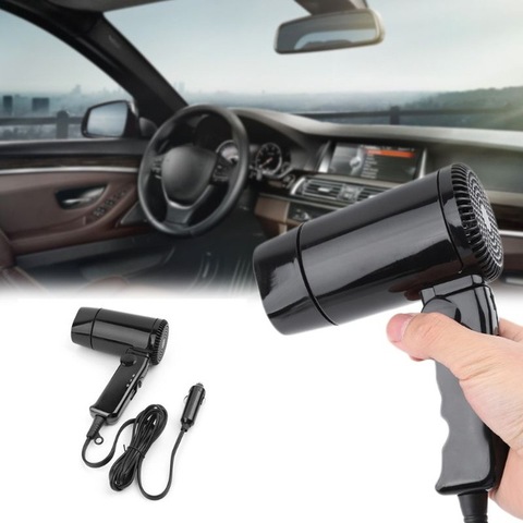 car styling parking heater 12 v portable folding auto Dryer hair Blower Window Defroster ICE melt electrical heating fans  ► Photo 1/1