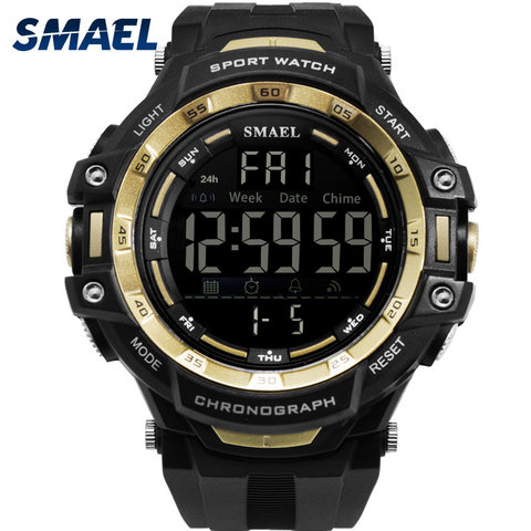 Men Watches Digital LED Light SMAEL Watch Shock Montre Mens