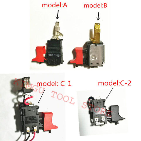  Switch Replacement for BOSCH GDR100 GSR14.4VPE-2 GSR12V GSR9.6V GSR7.2V GSR12-1 GSR9.6-1 2 607 200 353 GSR12VSH Switch  ► Photo 1/1