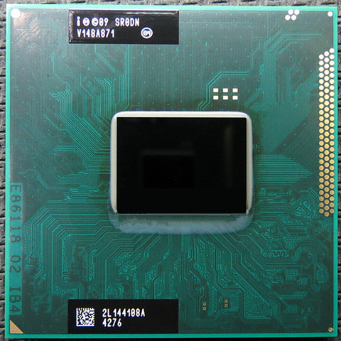 Original Core i3-2350M Processor 3M Cache 2.3Ghz i3 2350M SR0DN PGA988 TDP 35W, Laptop CPU Compatible HM65 HM67 QM67 ► Photo 1/1