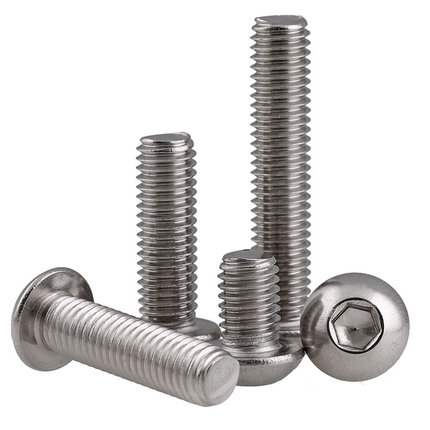 50PCS Stainless steel hex socket screws M3*35/40/45/50 mm Round head bolts mushroom head bolt ► Photo 1/1