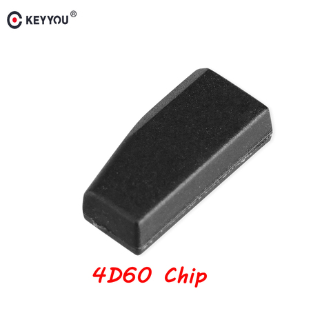 KEYYOU 1 PCS For Ford 4D60 ID60 For Ford Fiesta Connect Focus Mondeo Ka 40 Bits Blank Carbon Chip Car Carbon Transponder Chip ► Photo 1/2