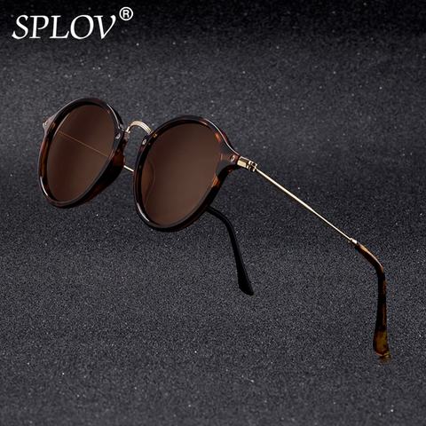 SPLOV New Arrival Round Sunglasses Retro Men Women Brand Designer Sunglasses Vintage Coating Mirrored Oculos De Sol UV400 ► Photo 1/6