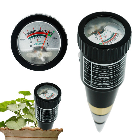 new arrival handheld moisture humidity meter ph tester for Garden soil Metal probe VT-05 10-80% Hygrometer 18% off ► Photo 1/6