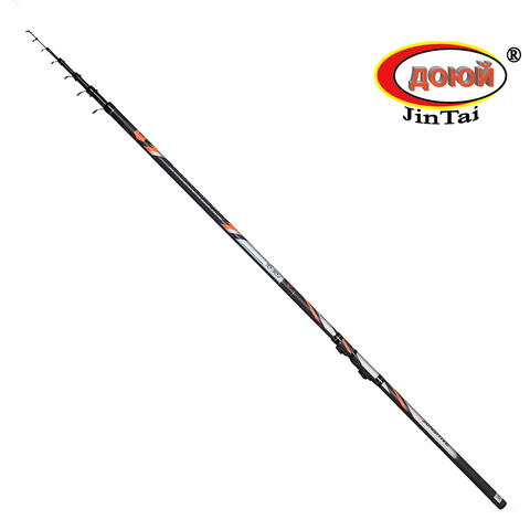 JINTAI TELESCOPIC FISHING ROD CODE 673A NAME THUNDER LENGTH 4/5/6/7  M CASTING WEIGHT 10-30 G MATERIAL CARBON SECTION 5-6 ► Photo 1/5