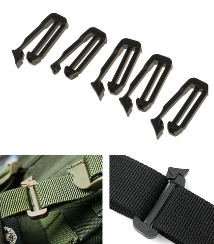 25mm Webbing bag link Buckle Outdoor Tactical Hike Military Connect clip Camp Molle backpack Strap web webdom attach travel kit ► Photo 1/1