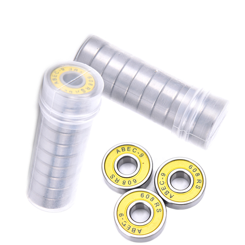 10 Pcs Red ABEC 9 Stainless Steel Bearings High Performance Roller Skate Scooter Skateboard Wheel ► Photo 1/5