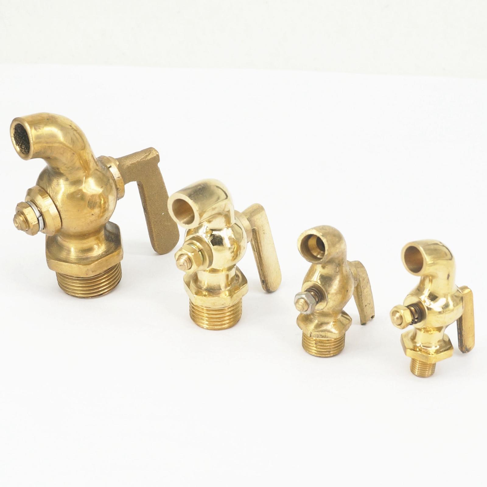 1/2" BSP Male Small-Type Hot Water Tap Brass Handle Faucet For Tea-furnace 
