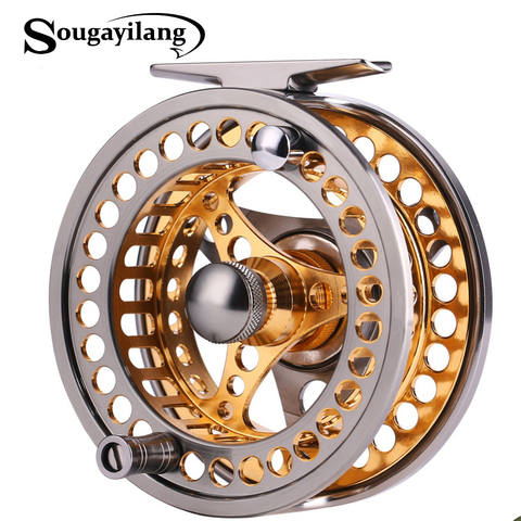 Sougayilang 5/6 Fishing Reel Cut Fishing Reel Large Arbor Left/Right Coil Die Casting Aluminium Reel Wheel Fishing Tackle ► Photo 1/1