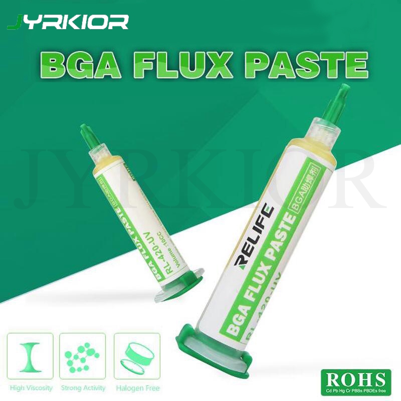 XG-Z40 BGA Syringe Solder Paste Flux Sn63/Pb37 For Phone PC Chip Repair 10CC 