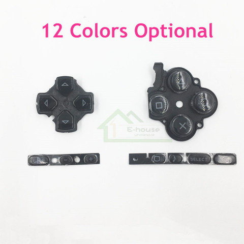 12 Colors Optional Left Right Buttons Kit Buttons Set Key PAD Replacement for PSP3000 PSP 3000 Game Console ► Photo 1/6