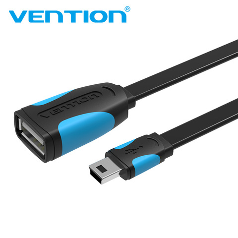 Vention Mini USB OTG Cable 0.1m 0.25m Male Mini USB to Female USB OTG Adapter For GPS Camera Mobile Phone Tablet U Disk Mouse ► Photo 1/6