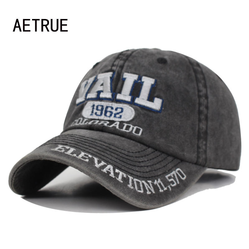 AETRUE Brand Men Baseball Caps Dad Casquette Women Snapback Caps