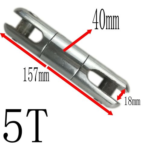 Cable Pulling Swivel 5 Ton Wire Line Rope 11000 LBS BALL BEARING SWIVEL Rotary connector ► Photo 1/6