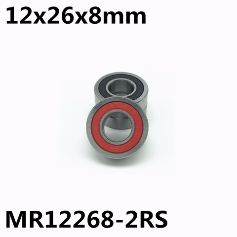 1Pcs MR12268-2RS 12x26x8 mm Bicycle bearing 12268 6000/12-2RS ► Photo 1/1