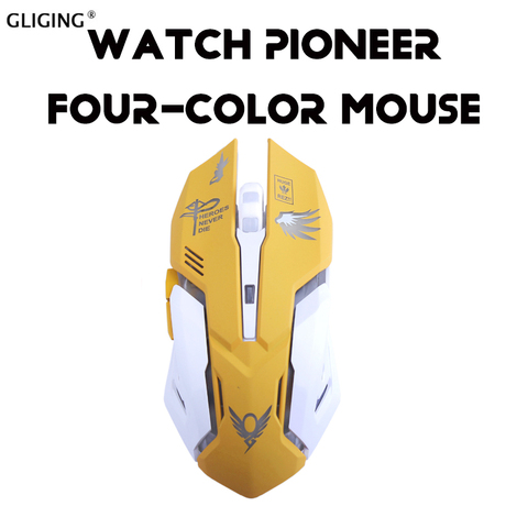 Mercy Gaming Mouse 2400 DPI USB Wired 6 Button CF Gamer Mice for PC Notebook Overwatch ► Photo 1/5