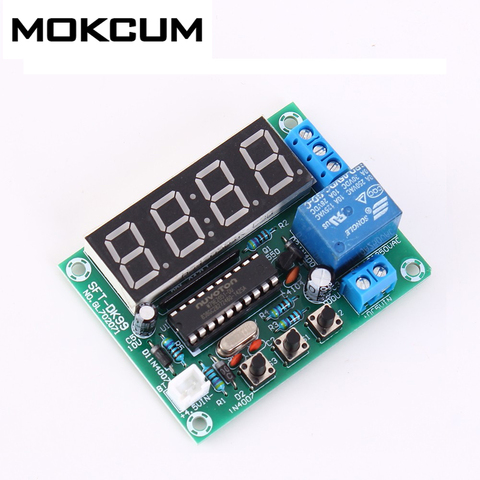 4Bit 0.5in DC 3.5V-5V LED Electronic Clock Module 24 Hours Timer 51 Single-Chip Microcomputer Cycle Timer Switch ► Photo 1/5