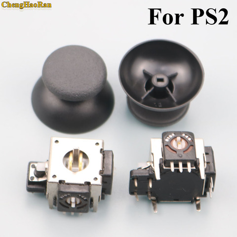 2pcs 2 sets Replacement metal 3D joystick cap analog Stick cap for XBOX 360 controller For PS2 Controller 3D Analog Joystick ► Photo 1/4