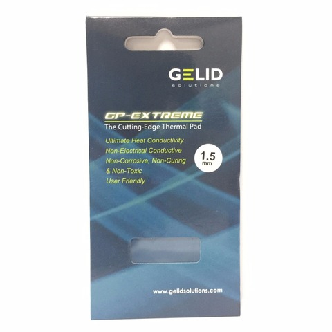 GELID GP-EXTREME 80X40 1.5mm PC CPU GPU Heatsink Cooling  North and South Bridge Graphics Card  Thermal Pad  Conductivity W/MK12 ► Photo 1/2