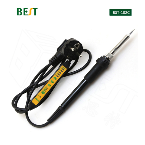 BST-102C Portable Temperature Adjustable Welding Electric Soldering Iron with Switch SMD Welding Rework Tool ► Photo 1/5