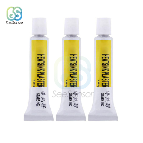 3pcs 5g STARS-922 Heatsink Plaster Thermal Grease Adhesive Cooling Paste Strong Adhesive Compound Glue For Heat Sink ► Photo 1/6