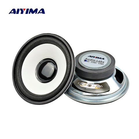 AIYIMA 2Pcs 3Inch Mini Audio Portable Speakers 4Ohm 10W DIY For Multimedia Altavoz Bluettoth Speaker Home Theater Sound System ► Photo 1/6