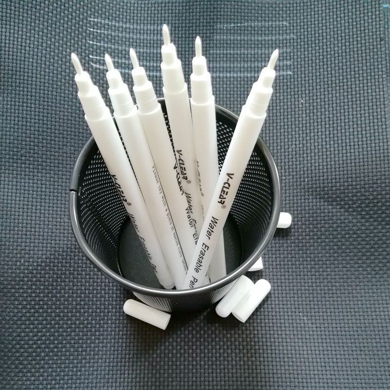 4pcs Sewing Tools Air Erasable Pen Easy Wipe Off Water Soluble Fabric  Marker Pen Temporary Marking