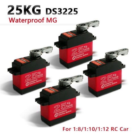 4XDS3225 update servo 25 KG full metal gear digital servo baja servo Waterproof servo for baja cars + Free Shipping ► Photo 1/4