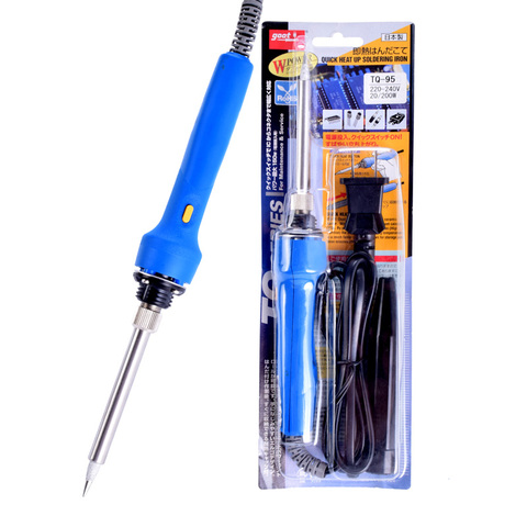 Japan GOOT Repair Tools TQ-95 Fast Thermal Electric Soldering Iron Input 220~240V Power Adjustable 20/200W Internal Heat Type ► Photo 1/6