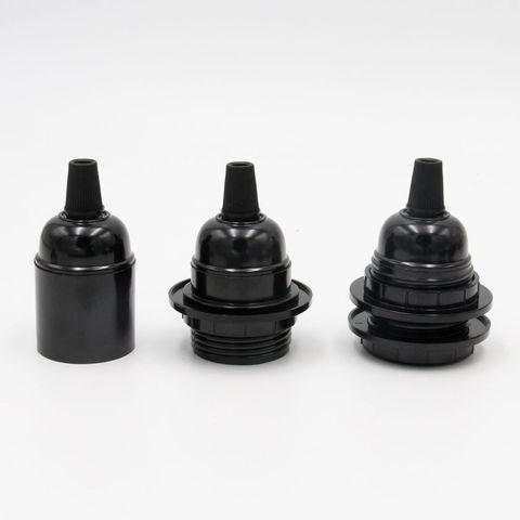 E27 Bakelite Lamp Socket Phenolic Threaded Bulb Lamp Holder E27 Fittings ► Photo 1/6