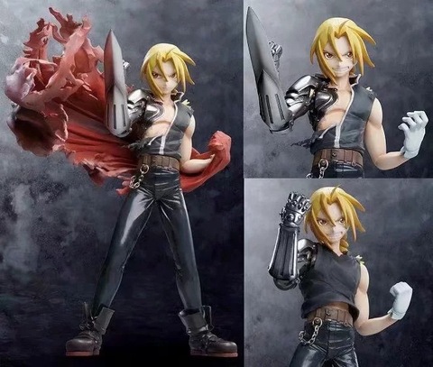 Anime Fullmetal Alchemist Edward Elric Face Changeable Figure Model Toys ► Photo 1/4