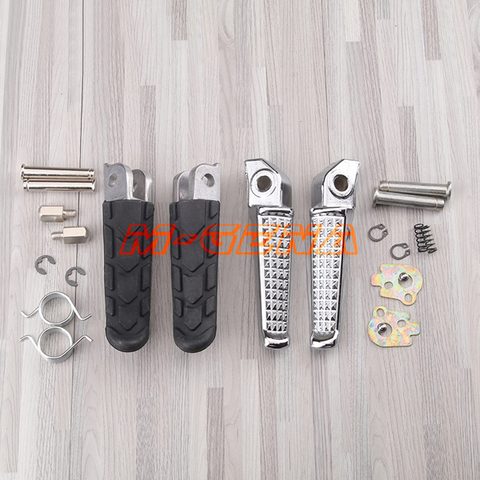 Motorcycle Front and Rear Footrests Foot pegs For Honda CB400 Superfour VTEC 1-4 CB250 CB900 Hornet 250 900 CB1300 ► Photo 1/3