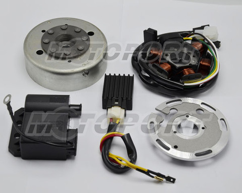 AM6 12V Flywheel Set For Zundapp with DUCATI ignition with cable connector ► Photo 1/1