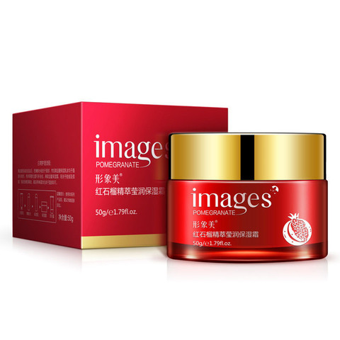 IMAGES Red Pomegranate Face Cream Moisturizing Whitening Anti-Wrinkle Essence Day Cream Face Care ► Photo 1/6