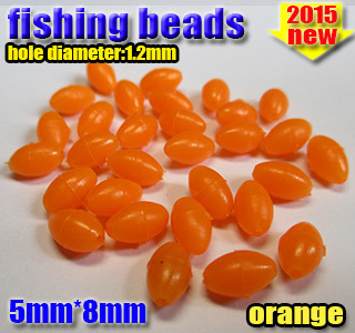 2015 hot fishing hard beads high quality glow beads size:5mm*8mm  quantity:500pcs/lot ► Photo 1/1