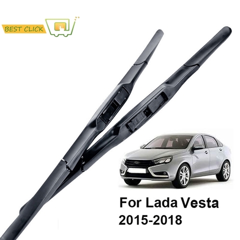 MISIMA Wiper Blades For Lada Vesta Front Window Windshield Windscreen Hook Arms 2015 2016 2017 2022 ► Photo 1/6