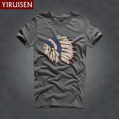 Mens T Shirts Fashion 2022 YiRuiSen Brand Men Short Sleeve T Shirt Men Casual 100% Cotton Tshirt Tops Camisetas Hombre Camisa ► Photo 1/6