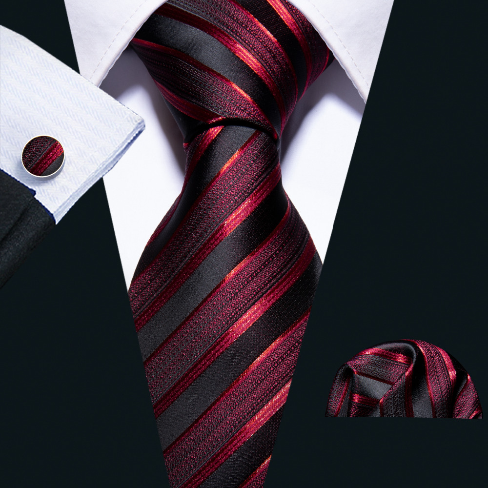 Mens Formal Ties Luxury Designer Striped Pattern Business Wedding Tie 6N 