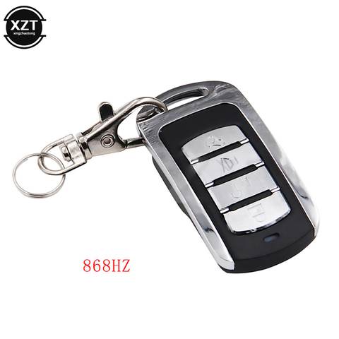 868MHZ Wireless RF Remote Control 4 Buttons Automatic Cloning Electric Gate Garage Door Remote Control Key Fob Controller ► Photo 1/6