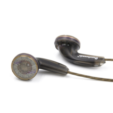 100% Original puresounds-PS100 500ohm In Ear Earbud High impedance HiFi Earbuds 500ohm flat earplug Pop kill seahf k's Earphone ► Photo 1/5