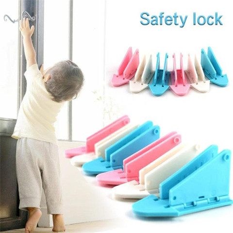 Buy Online Kinderslot Baby Bebe Bescherming Guard Schuifdeur Raam Stopper Ladeblok Veiligheidsslot Security Lock Latch Stopper Alitools