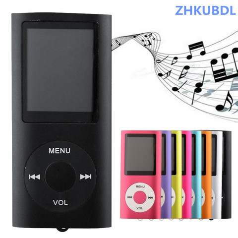 ZHKUBDL Hot high quality MP3 player Music playing with fm radio video player E-book player MP3 with 2GB 4GB 8GB 16GB 32GB SD TF ► Photo 1/6