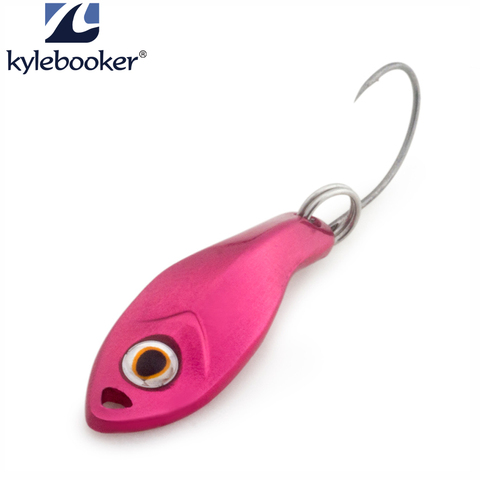 Spoon Jiging  fishing lures 0.5g metal lure 6 colors Spinner baits hard lure fishing tackle spinnerbait ► Photo 1/1