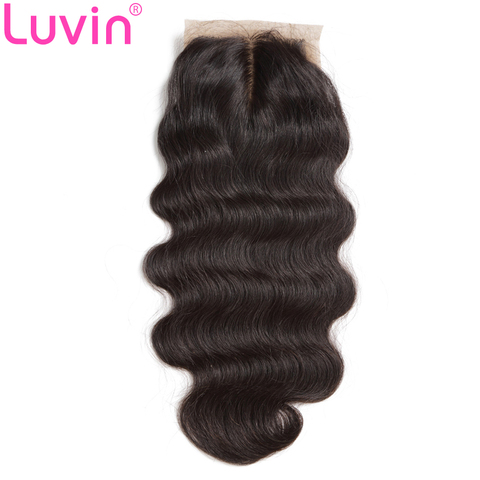 Buy Online Luvin Brazilian Silk Base Closure Body Wave 100 Remy Human Hair Closure Middle Part Bleached Knots With Baby Hair Alitools Buy Online Luvin Brazilian Silk Base Closure Body Wave 100 Remy Human Hair Closure Middle Part Bleached Knots With Baby Hair Alitools